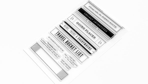 Stamp Set : 4×6 Travel Journal Blocks gallery