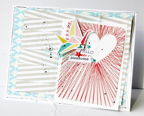 Hello Awesome - Card  by soapHOUSEmama gallery