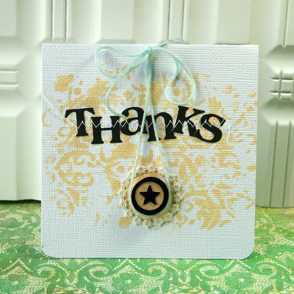Thanks card by Dani gallery