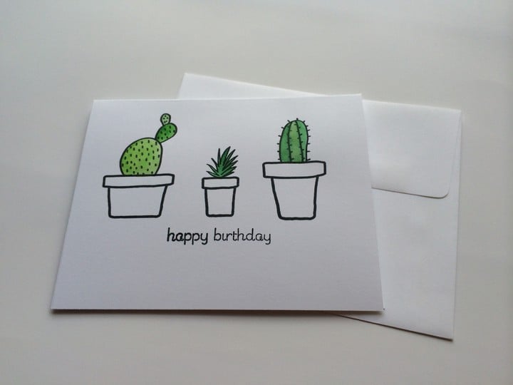 Cactus Card-Birthday