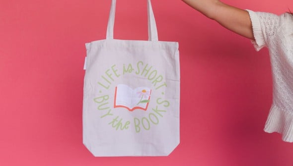 Life is Short Tote Bag gallery
