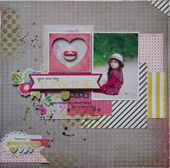 You are my sunshine Sunday Sketch 05/12/2013 by MaNi_scrap gallery