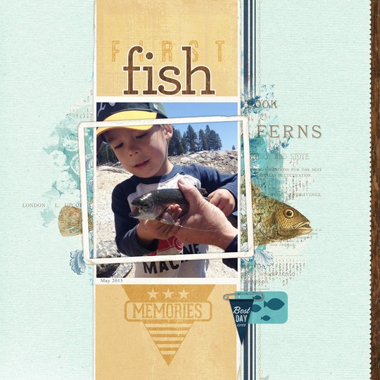 Asher's First Fish