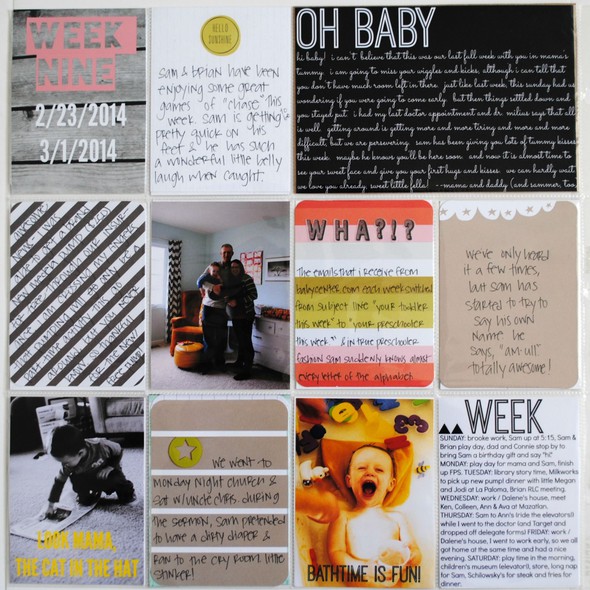 week 9 - left page by graceandlight gallery