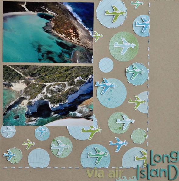 Long Island via Air {Bright Ideas Get Moving Challenge} two pager by Betsy_Gourley gallery
