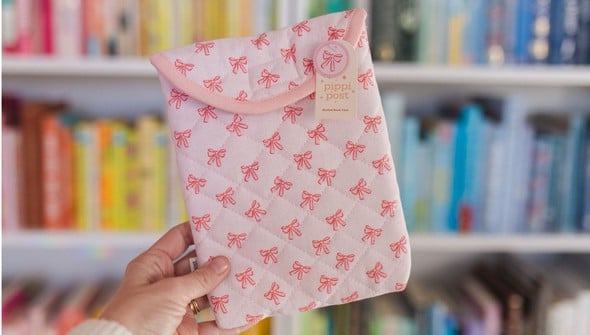 Pink Coquette Bows Quilted E-Reader Case gallery