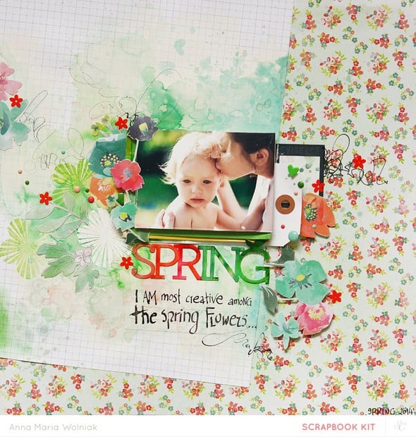 Amoung spring Flowers [Main Kit Only] by aniamaria gallery