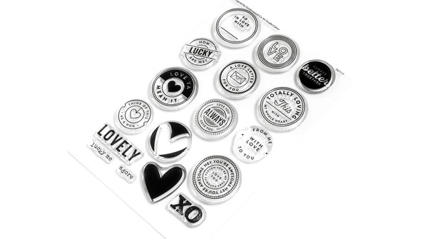Stamp Set : 4×6 Seals |  Love Ya Mean It  gallery