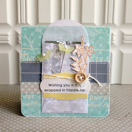 A Day Wrapped in Happiness card