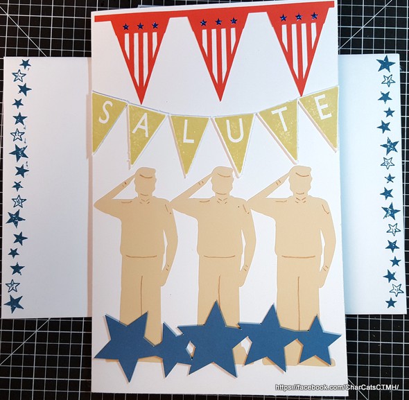 Salute birthday card in The Heart of a Card gallery