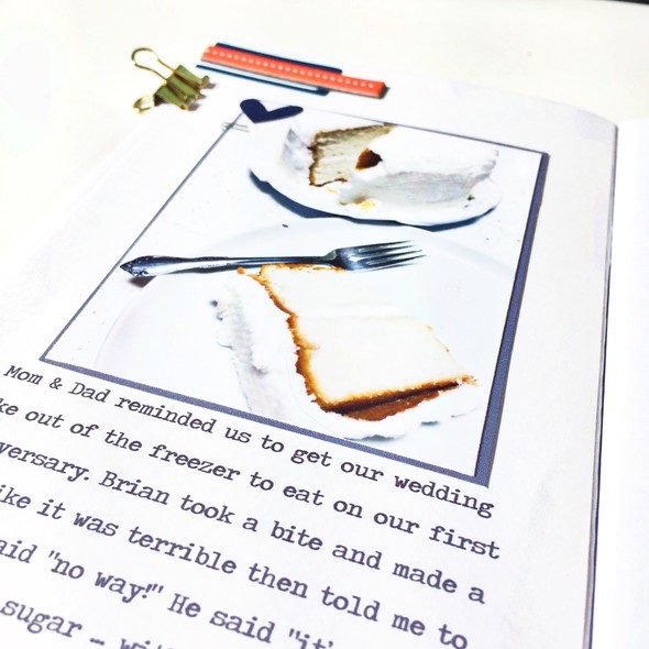 HAVE YOUR CAKE TRAVELER'S NOTEBOOK LAYOUT AND PROCESS VIDEO by ElleWood gallery