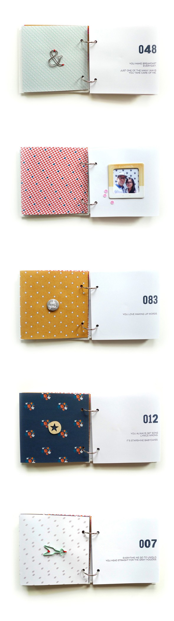 I Love You Because Mini Album - Part 2 by analogpaper gallery