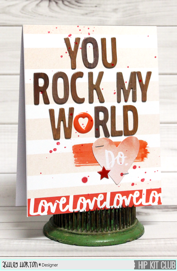 You rock my word