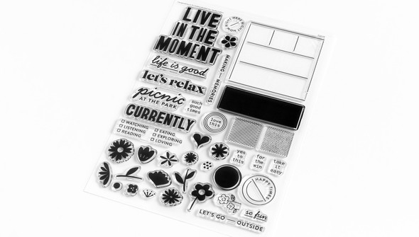 Stamp Set : 6x8 Live in the Moment by In a Creative Bubble gallery