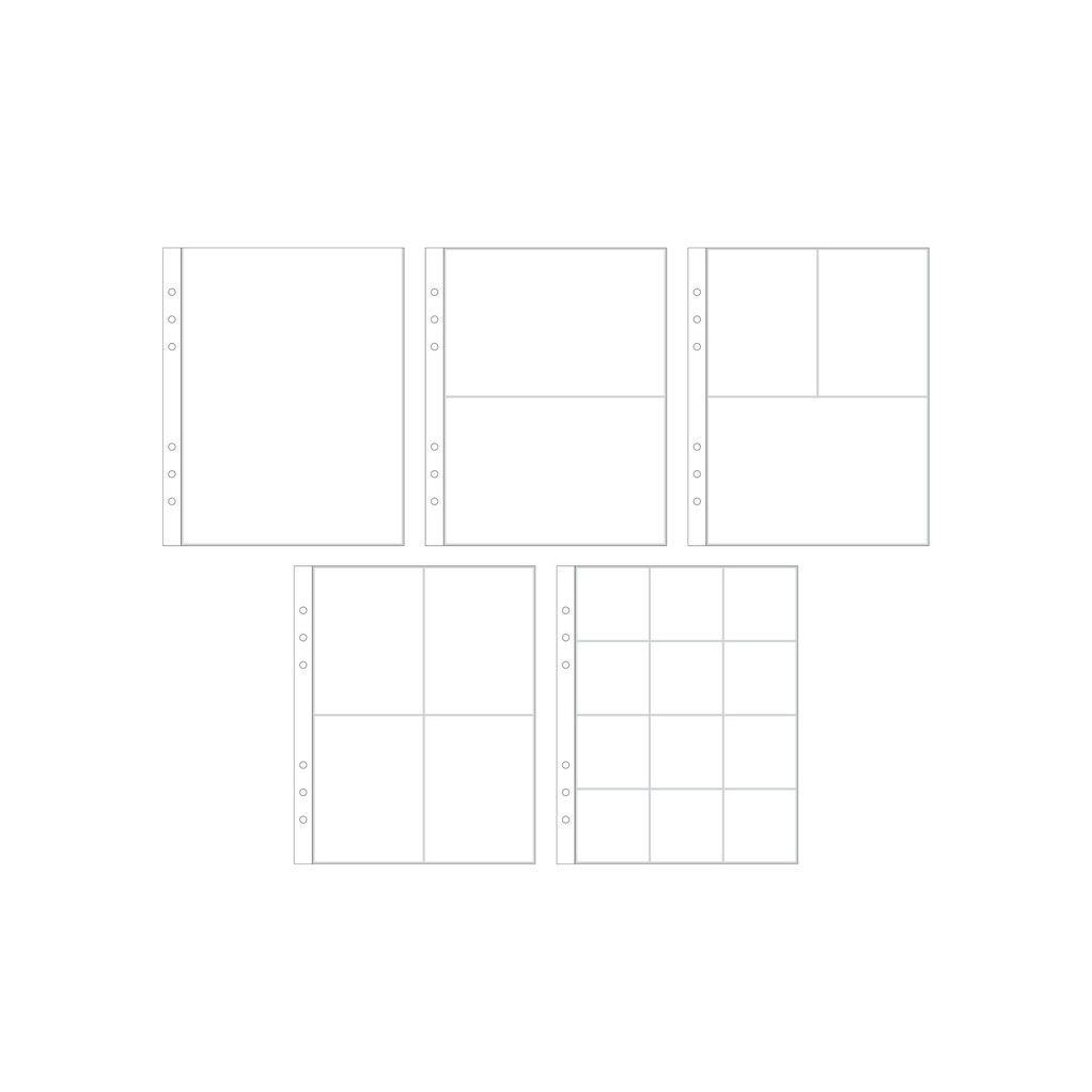 6x8" Multipack Page Protectors (10 Pack)  item