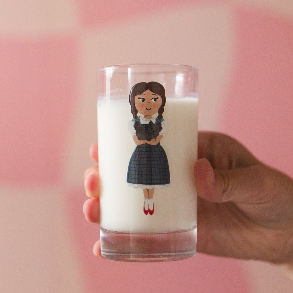Wizard of Oz Dorothy Mini Juice Glass item