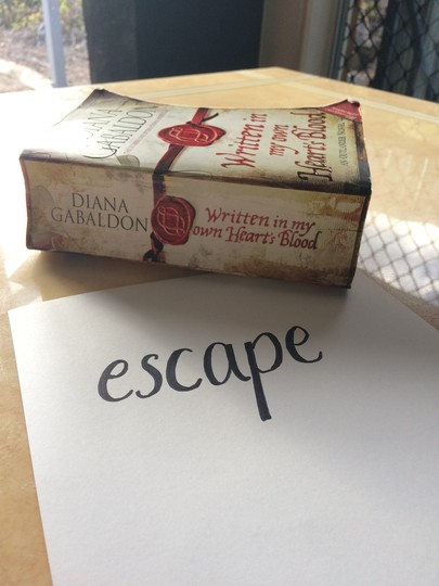 Escape lettering