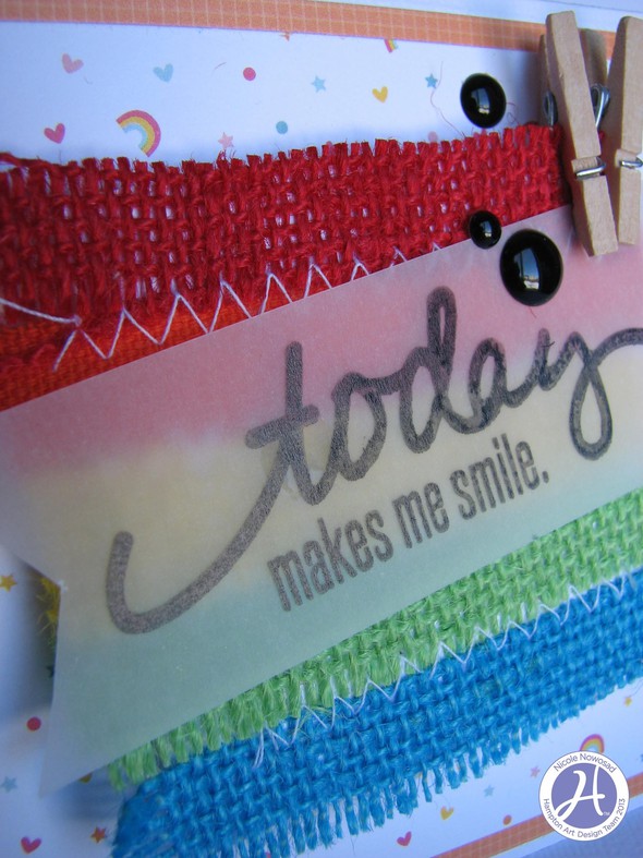 Today makes me smile card by nicolenowosad gallery