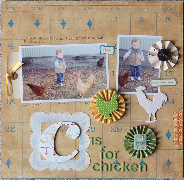 C is for chicken by voneall gallery