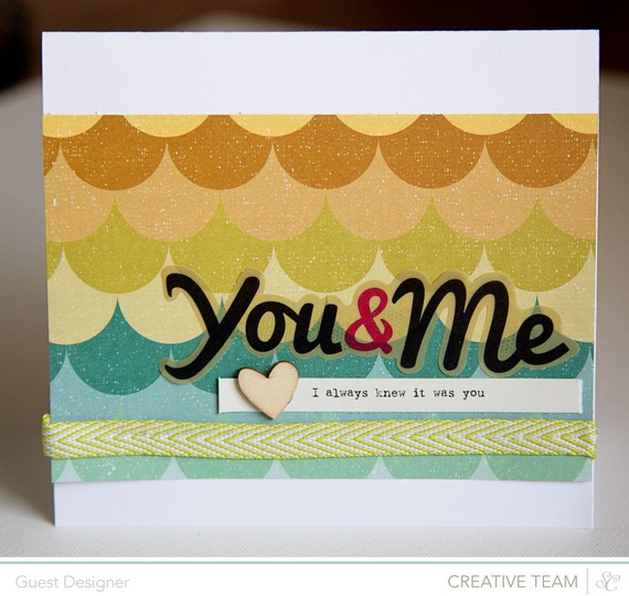You & Me Card