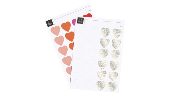 Heart Throb 4×6 Heart Stickers gallery