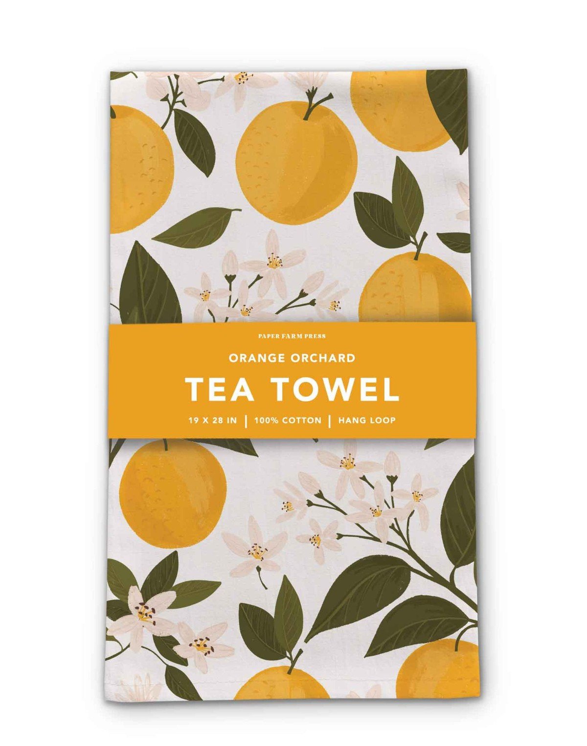 Orange Orchard Tea Towel item