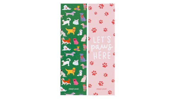 Let's Paws Here Dogs Bookmark Set gallery