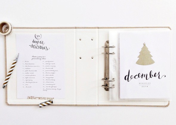 December Album 2014 {title page} by LilyandTwig gallery