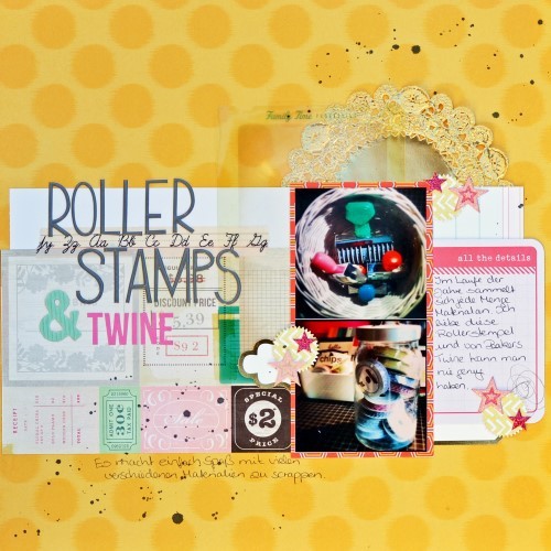 Roller Stamps & Twine