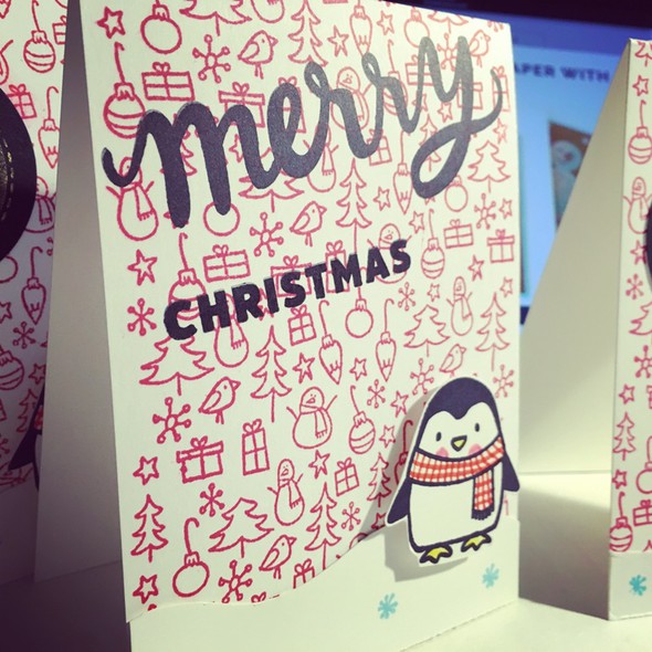 Pinguim christmas card by m0ura gallery