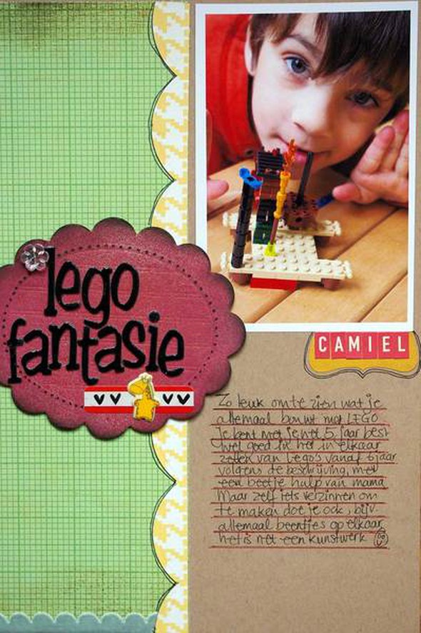 Lego fantasie (sketch challenge jan 24) by astrid gallery