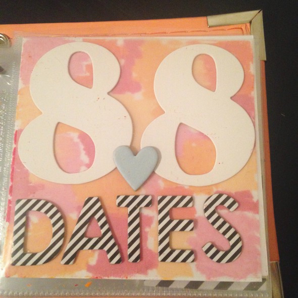 88 dates mini album cover page by Dwahl30 gallery