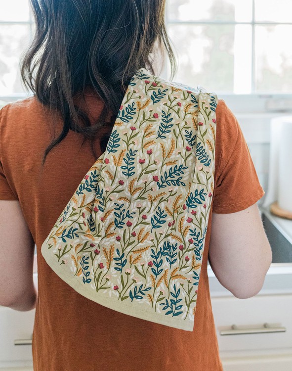 Field Floral Kitchen Towel