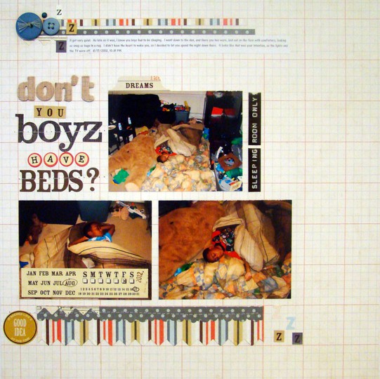 Don't You Boyz Have Beds?