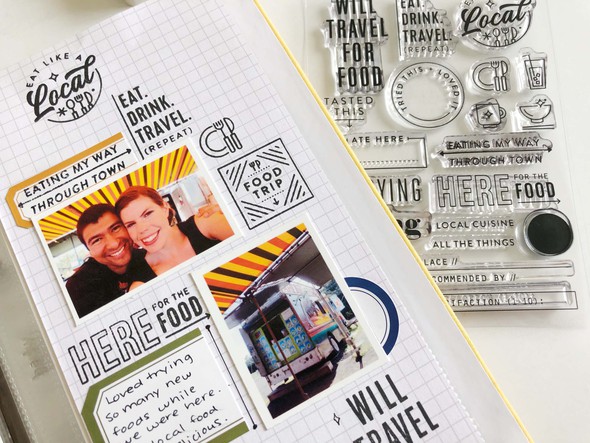 Will Travel For Food Mini Book Layout by sarahzayas gallery