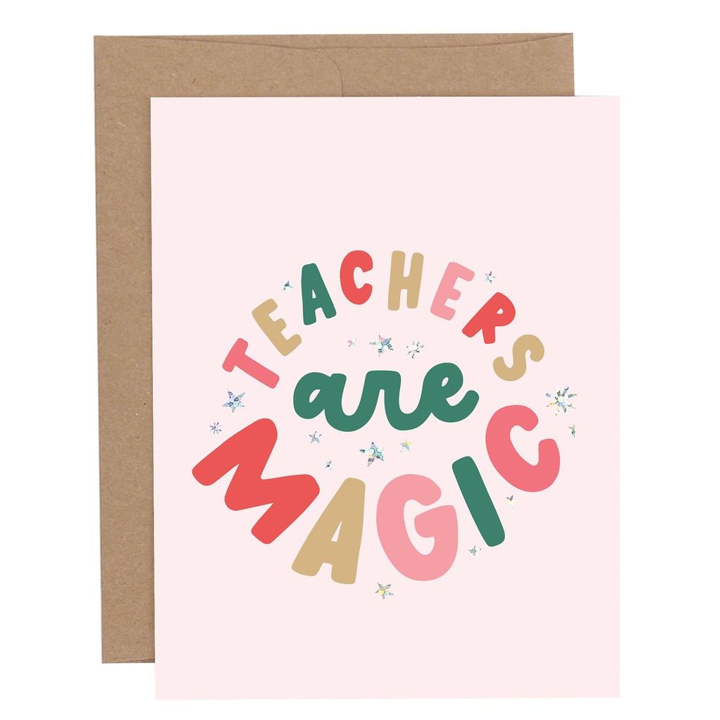 Teachers Are Magic Greeting Card item