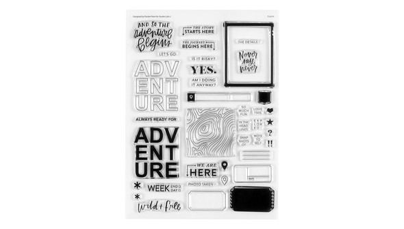 Stamp Set : 6x8 The Adventure Begins by Paislee Press gallery
