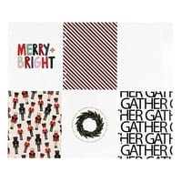 December Joys 6x8 Transparency Papers image