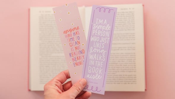 Long Walks in the Book Aisle Bookmark Set gallery