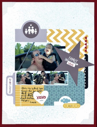 Family love bella blvd. published in papercrafts and scrapbooking december 2014 layout (491x640)