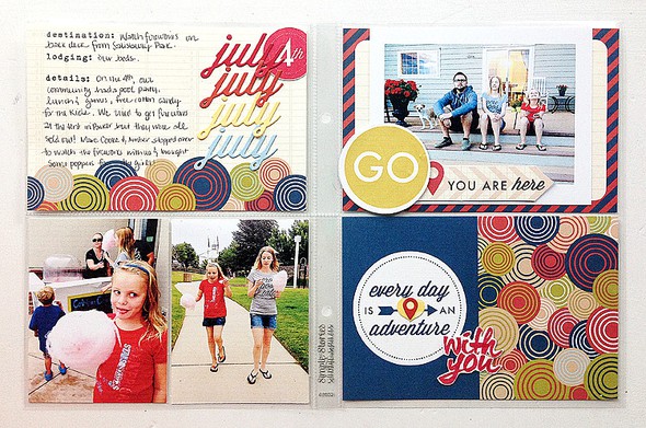 July 4th pocket page by Dani gallery