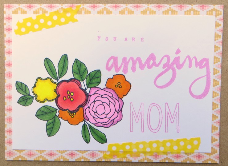 Amazing Mom card