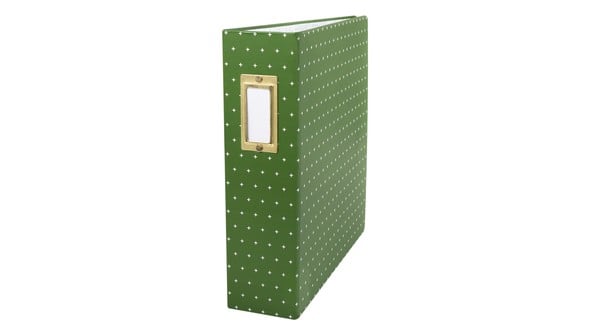 Green Pattern 6x8 Chipboard Album gallery
