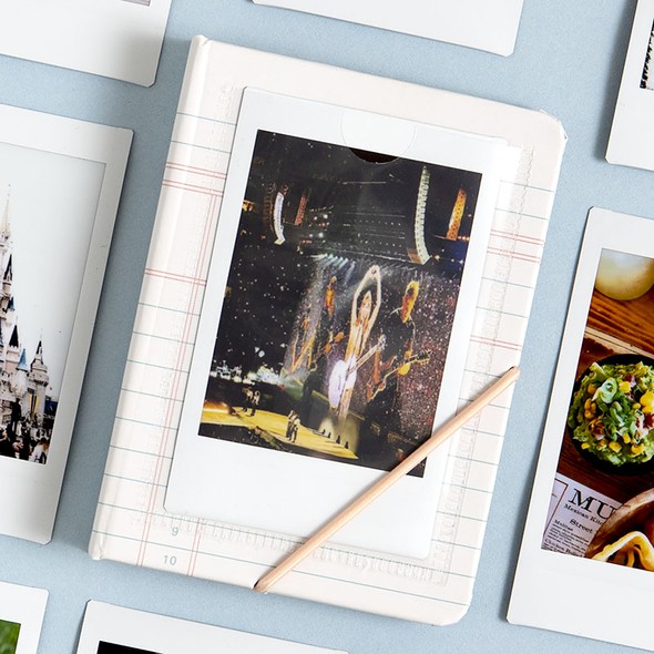 Mini Photo Album - Pink Ledger gallery
