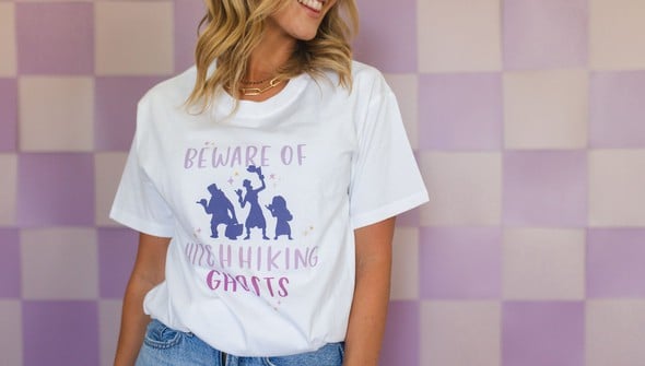 Beware Of Hitchhiking Ghosts - Pippi Tee - White gallery