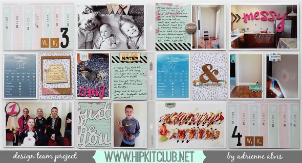 Project Life - Week 3 & 4 *Hip Kit Club* by adriennealvis gallery