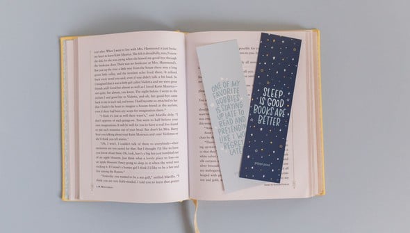 Sleep Is Good Books Are Better Bookmark Set gallery