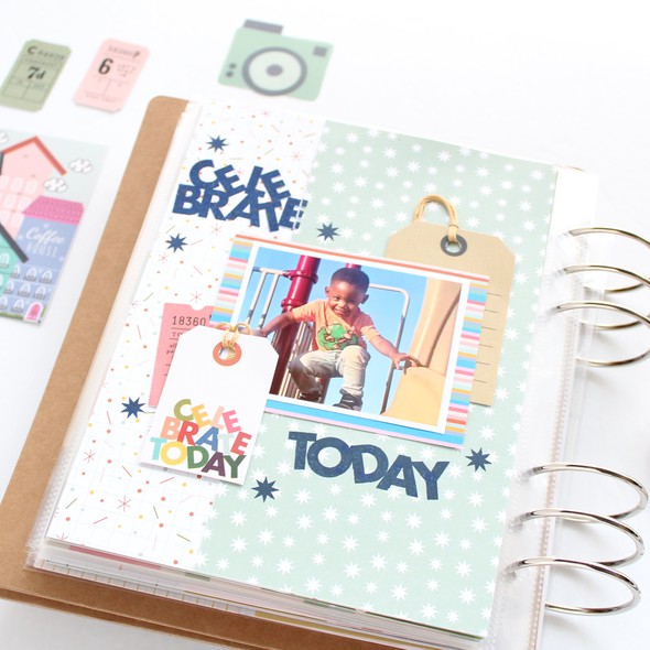 Celebrate 6x8 Scrapbook Page by desialy gallery