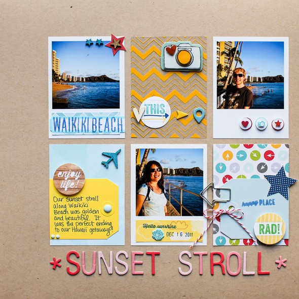 Sunset Stroll (Write.Click.Scrapbook.) by listgirl gallery
