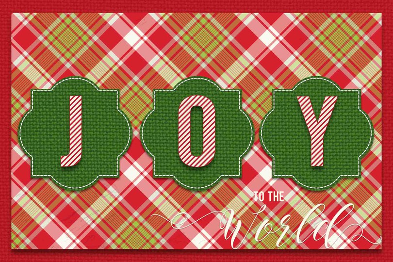 Christmas Card - Joy 2
